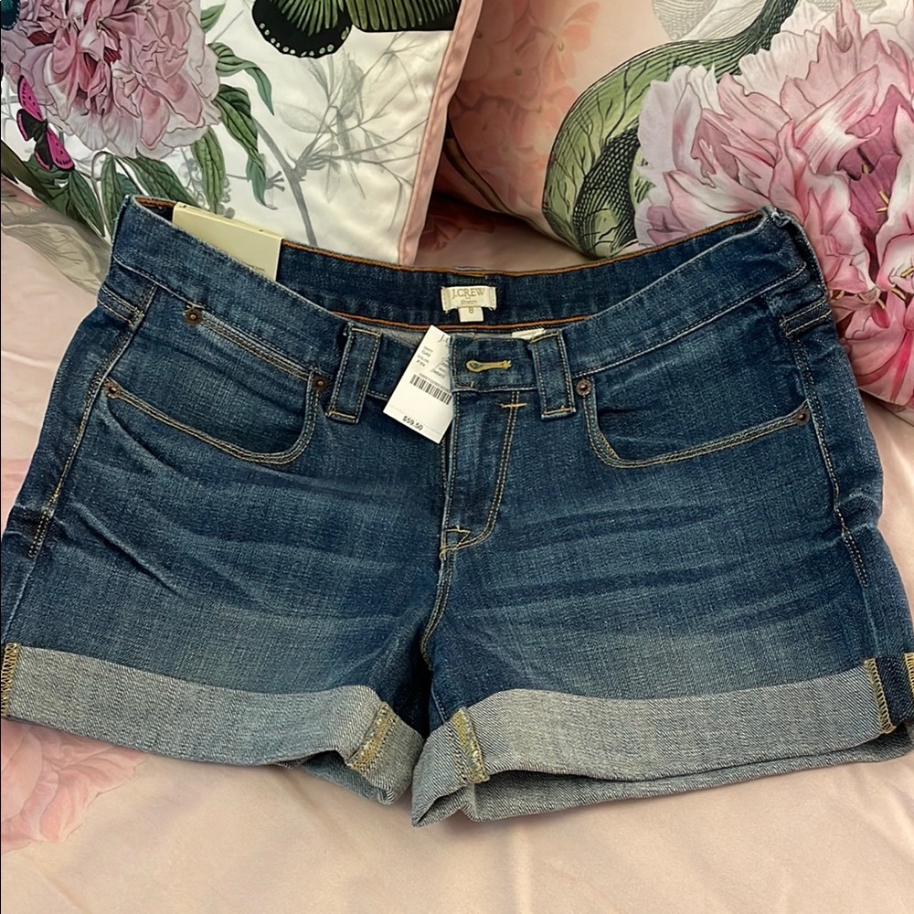 NWT J. Crew Denim Blue Women's Shorts